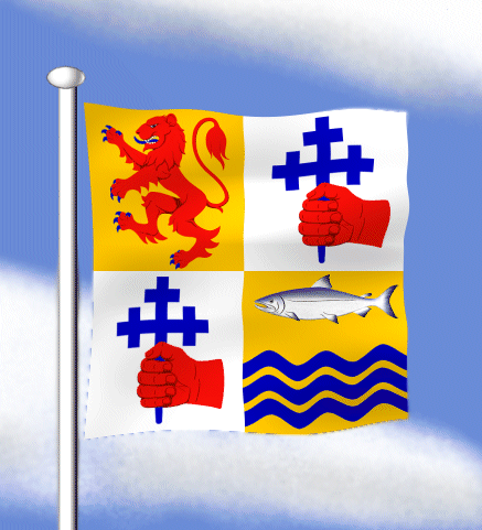 The Banner of Alastair livingstone of Bachuil